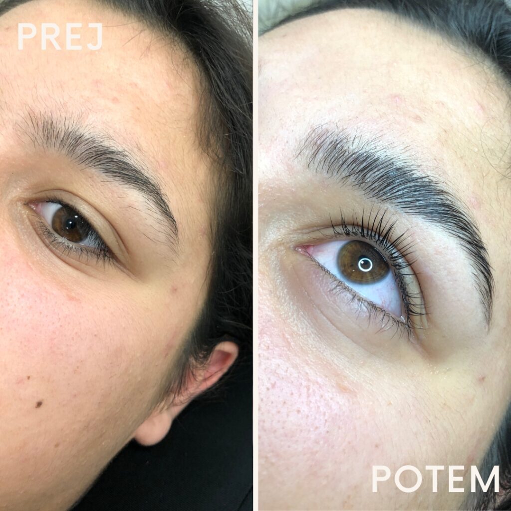 Prej in potem Lash Lift